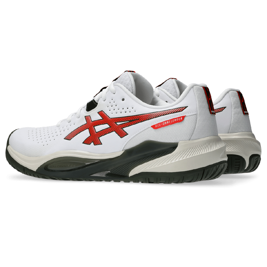 کفش تنیس مردانه اسیکس Asics GEL-CHALLENGER 15 - سفید/قرمز کفش تنیس مردانه اسیکس Asics GEL-CHALLENGER 15 - سفید/قرمز - Image 7