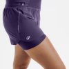 شلوارک تنیس زنانه دکتلون DECATHLON TSH Light Hip Ball - بنفش - Image 3