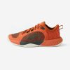 کفش تنیس مردانه دکتلون کویکما - Decathlon Unrupt Team Clay - قهوه ای/سفید
