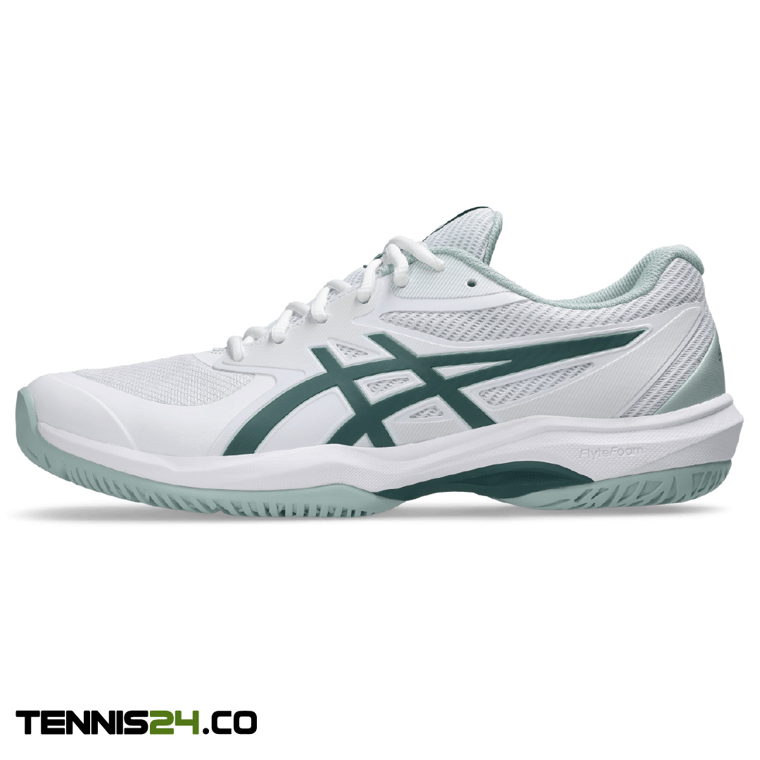 کفش تنیس مردانه اسیکس Asics GAME FF - سفید/سبز کفش تنیس مردانه اسیکس Asics GAME FF - سفید/سبز