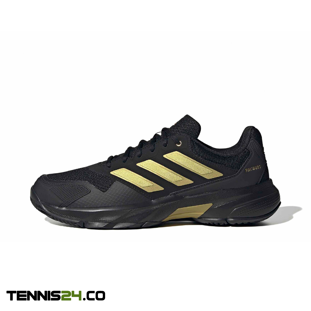 کفش تنیس مردانه آدیداس ADIDAS COURTJAM CONTROL 3 - مشکی/طلایی کفش تنیس مردانه آدیداس ADIDAS COURTJAM CONTROL 3 - مشکی/طلایی