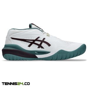 کفش تنیس مردانه اسیکس Asics GEL-RESOLUTION X – سفید/سبز