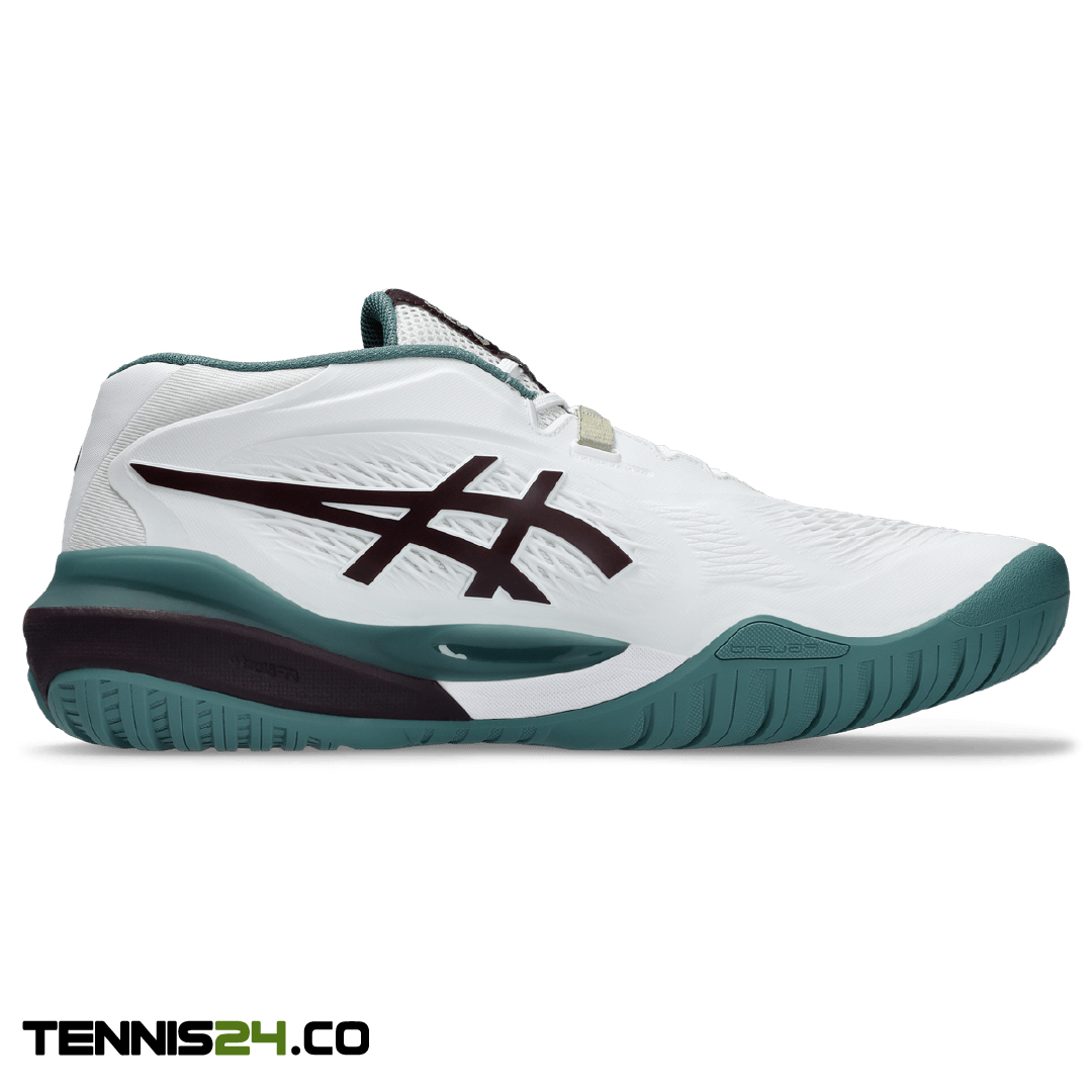 کفش تنیس مردانه اسیکس Asics GEL-RESOLUTION X - سفید/سبز کفش تنیس مردانه اسیکس Asics GEL-RESOLUTION X - سفید/سبز - تصویر 2