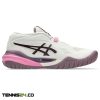 کفش تنیس زنانه اسیکس - Asics GEL-RESOLUTION X- سفید/بنفش - Image 2