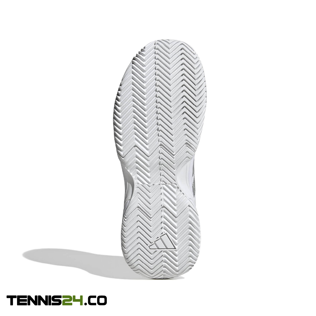 کفش تنیس زنانه آدیداس - ADIDAS GAMECOURT 2 Clay - سفید/نقره ای کفش تنیس زنانه آدیداس - ADIDAS GAMECOURT 2 Clay - سفید/نقره ای - Image 2