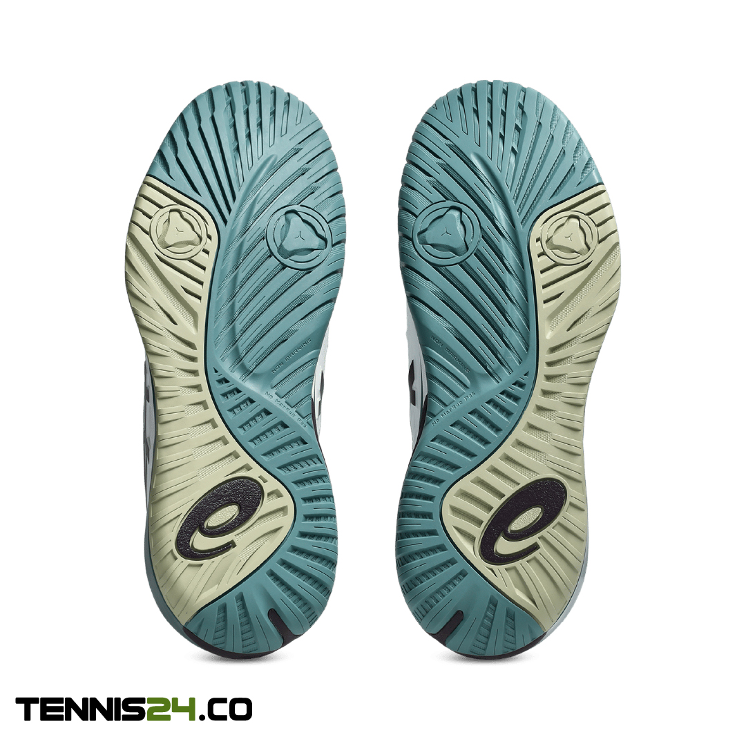 کفش تنیس مردانه اسیکس Asics GEL-RESOLUTION X - سفید/سبز کفش تنیس مردانه اسیکس Asics GEL-RESOLUTION X - سفید/سبز - تصویر 3