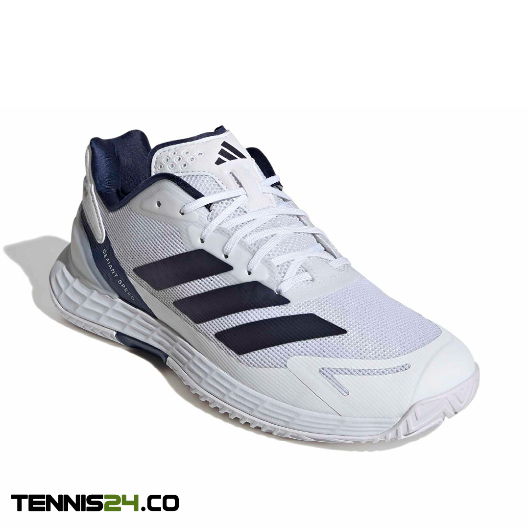 کفش تنیس مردانه آدیداس ADIDAS DEFIANT SPEED 2 - سفید/سرمه ای کفش تنیس مردانه آدیداس ADIDAS DEFIANT SPEED 2 - سفید/سرمه ای - Image 4