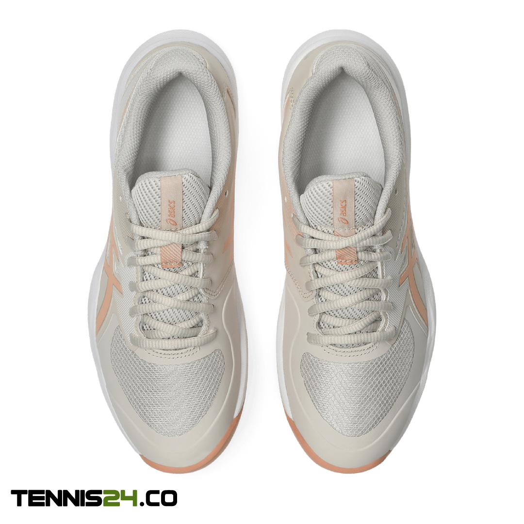 کفش تنیس زنانه اسیکس - Asics GAME FF CLAY/OC- کرم/نارنجی کفش تنیس زنانه اسیکس - Asics GAME FF CLAY/OC- کرم/نارنجی - Image 4