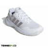 کفش تنیس زنانه آدیداس - ADIDAS GAMECOURT 2 Clay - سفید/نقره ای - Image 5