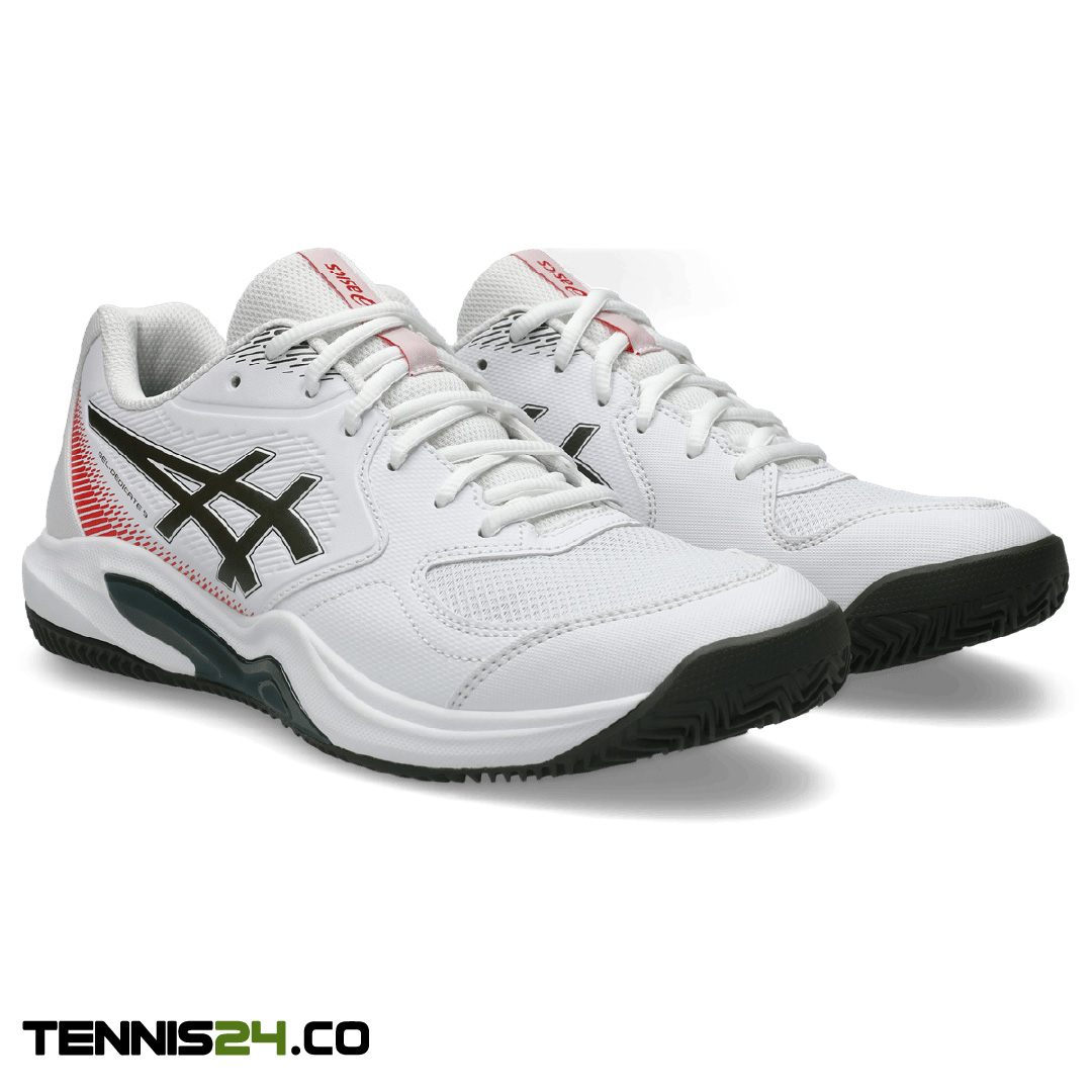 کفش تنیس مردانه اسیکس Asics GAME FF CLAY/OC - سفید/مشکی کفش تنیس مردانه اسیکس Asics GAME FF CLAY/OC - سفید/مشکی - Image 6