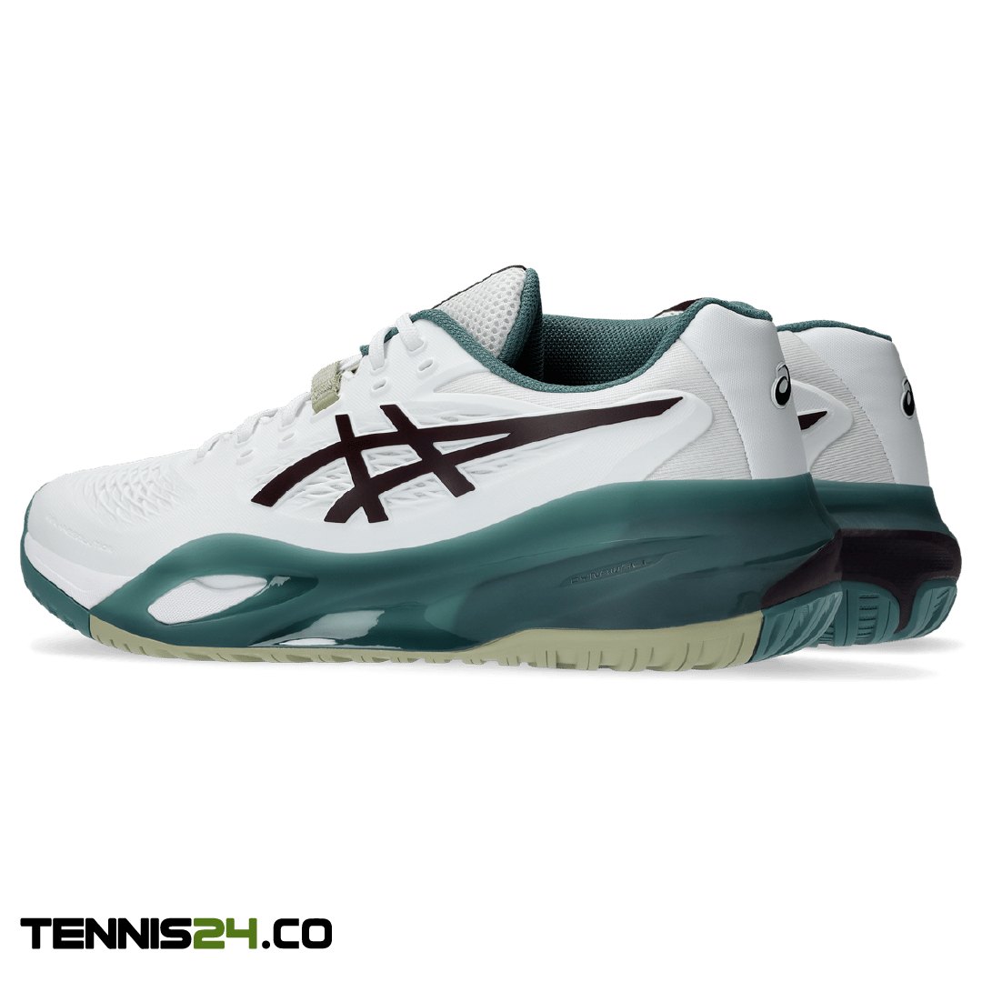 کفش تنیس مردانه اسیکس Asics GEL-RESOLUTION X - سفید/سبز کفش تنیس مردانه اسیکس Asics GEL-RESOLUTION X - سفید/سبز - تصویر 6