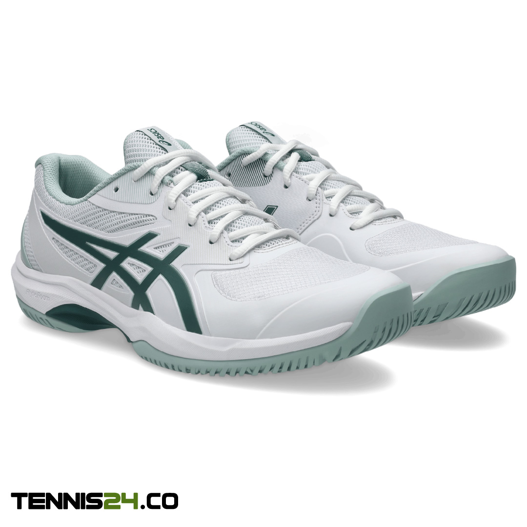 کفش تنیس مردانه اسیکس Asics GAME FF - سفید/سبز کفش تنیس مردانه اسیکس Asics GAME FF - سفید/سبز - Image 7