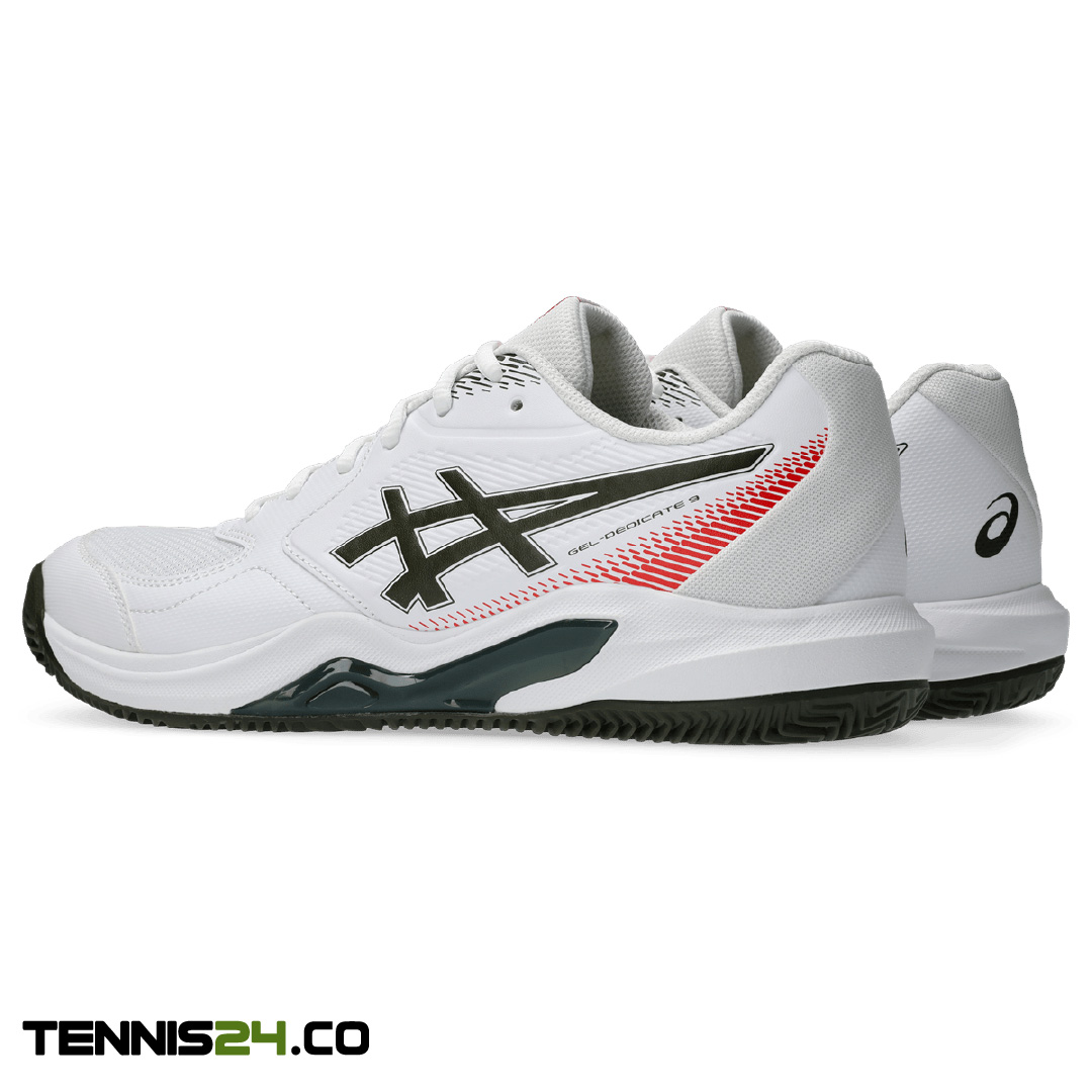 کفش تنیس مردانه اسیکس Asics GAME FF CLAY/OC - سفید/مشکی کفش تنیس مردانه اسیکس Asics GAME FF CLAY/OC - سفید/مشکی - Image 7