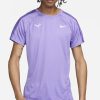 تی شرت تنیس مردانه نایک Nike Dri-FIT Rafa Challenger - بنفش