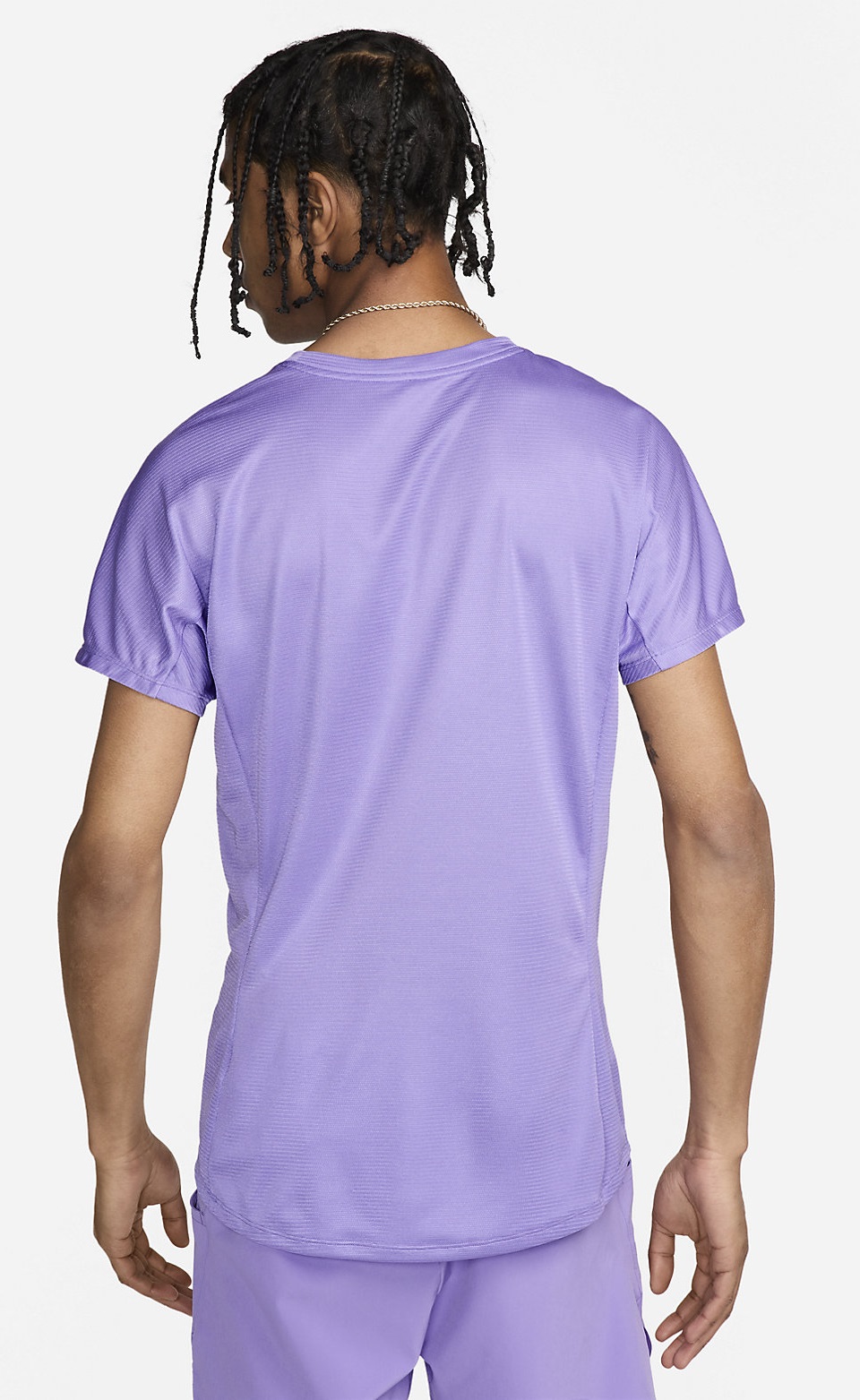 تی شرت تنیس مردانه نایک Nike Dri-FIT Rafa Challenger - بنفش تی شرت تنیس مردانه نایک Nike Dri-FIT Rafa Challenger - بنفش - Image 2