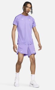 تی شرت تنیس مردانه نایک Nike Dri-FIT Rafa Challenger - بنفش تی شرت تنیس مردانه نایک Nike Dri-FIT Rafa Challenger - بنفش