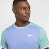 تی شرت تنیس مردانه نایک Nike Court Dri-FIT Advantage - آبی - Image 4