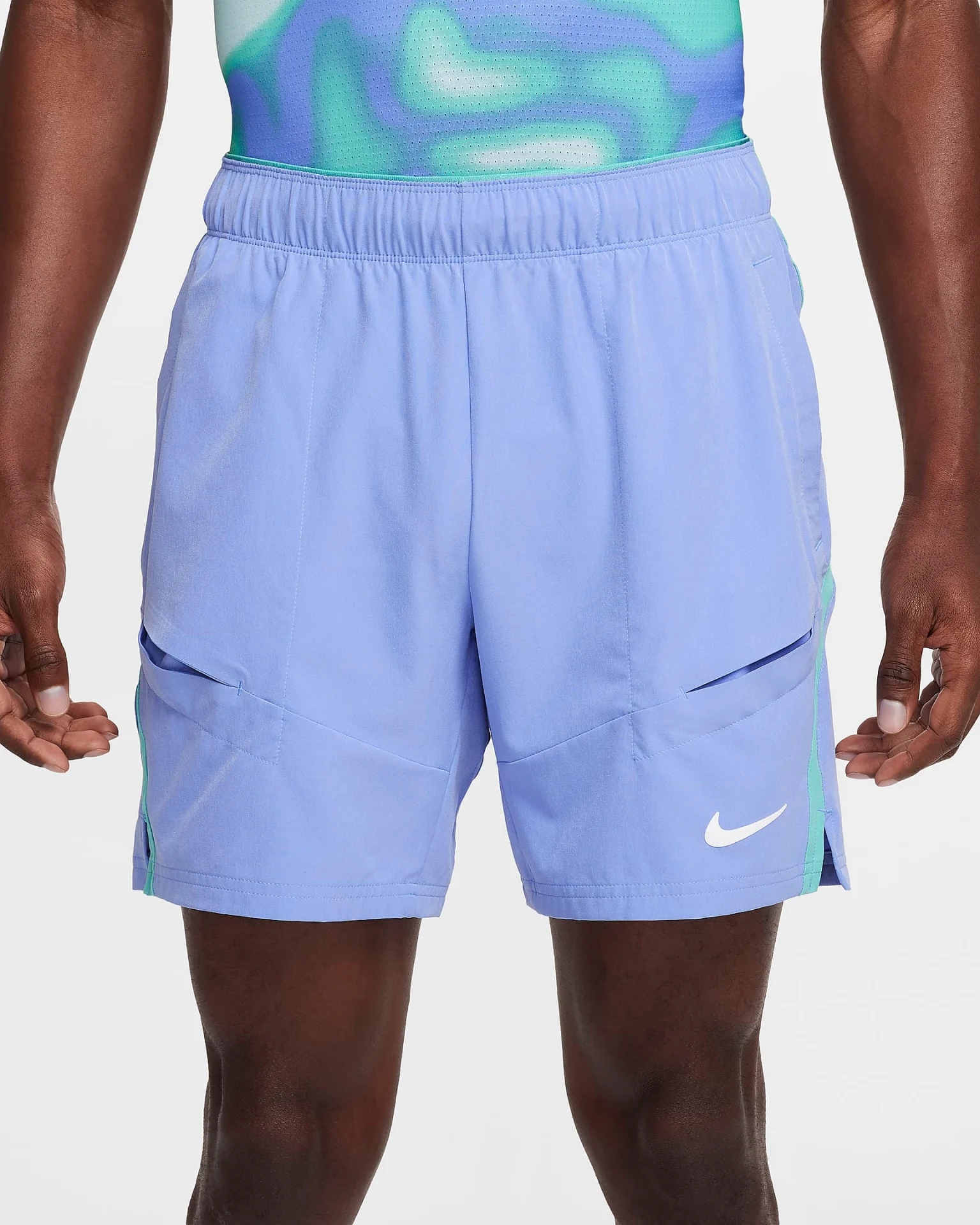 شلوارک تنیس مردانه نایک NikeCourt Advantage Dri-FIT 18 cm - آبی شلوارک تنیس مردانه نایک NikeCourt Advantage Dri-FIT 18 cm - آبی
