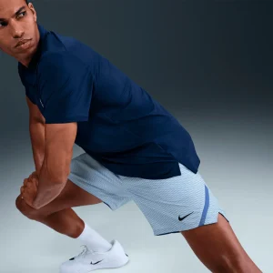 شلوارک تنیس مردانه نایک NikeCourt  Dri-FIT Victory 18cm – آبی