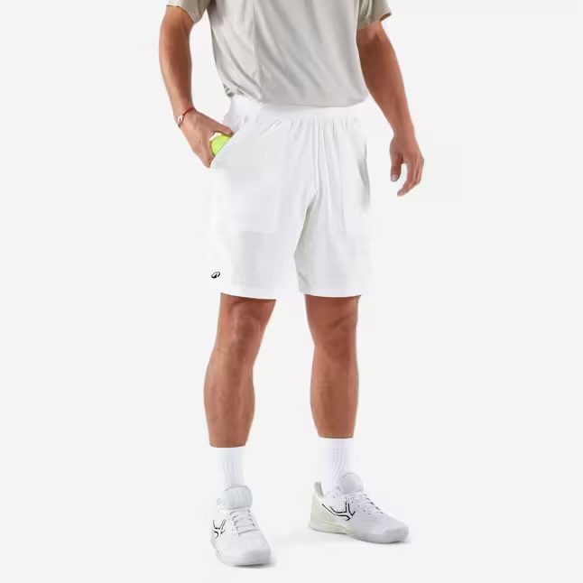 شلوارک تنیس مردانه دکتلون - Decathlon Dry - سفید شلوارک تنیس مردانه دکتلون - Decathlon Dry - سفید
