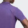 تی شرت تنیس مردانه آدیداس - Adidas FreeLift Polo - بنفش - Image 5
