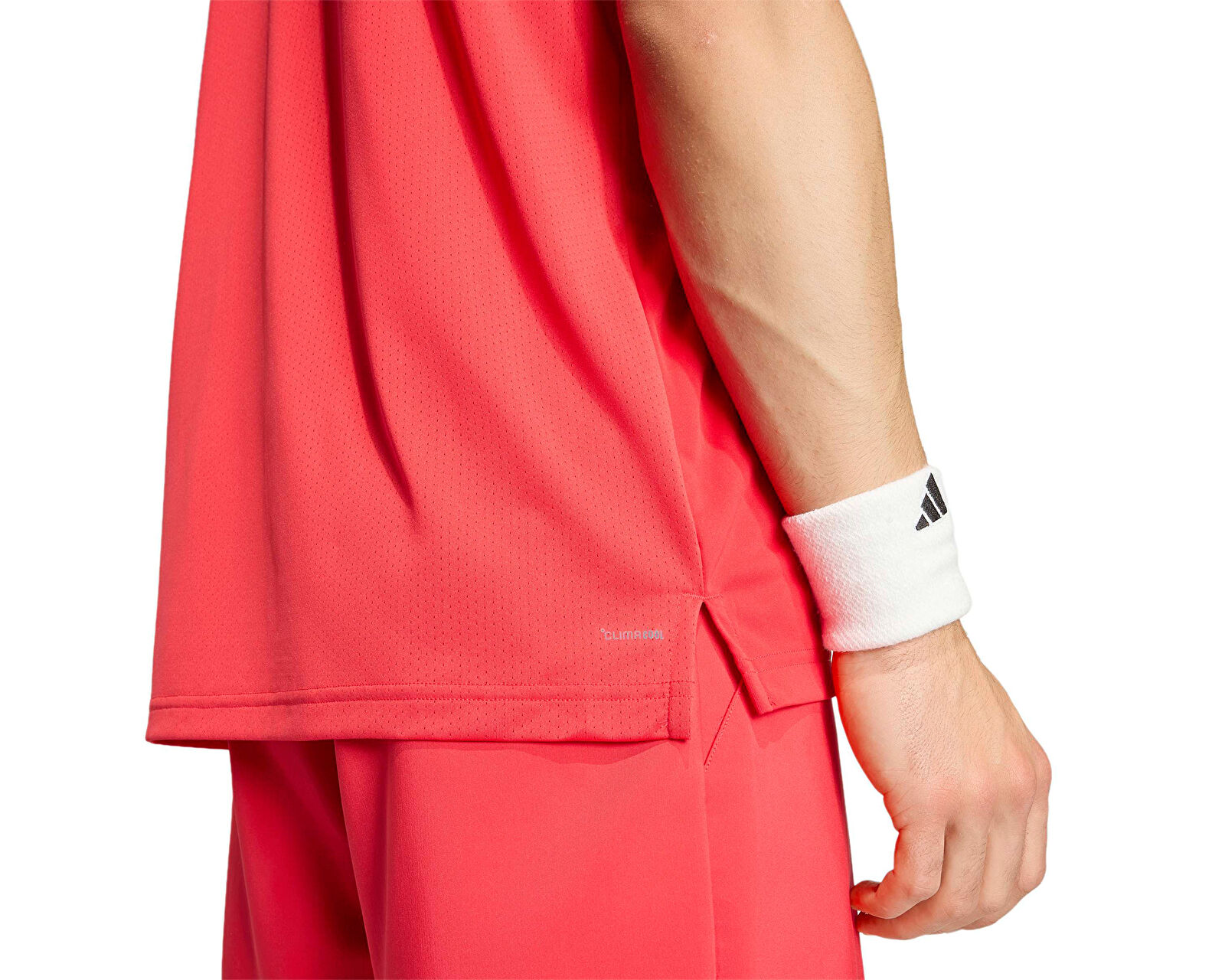 تی شرت تنیس مردانه آدیداس - Adidas Club Polo - قرمز تی شرت تنیس مردانه آدیداس - Adidas Club Polo - قرمز - Image 5
