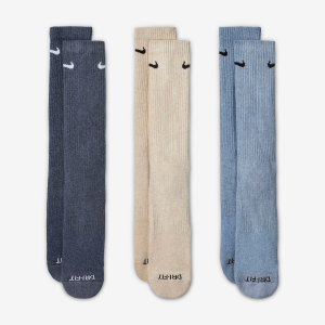 جوراب تنیس نایک Nike Everyday Plus Cushioned – پک سه تایی- چند رنگی