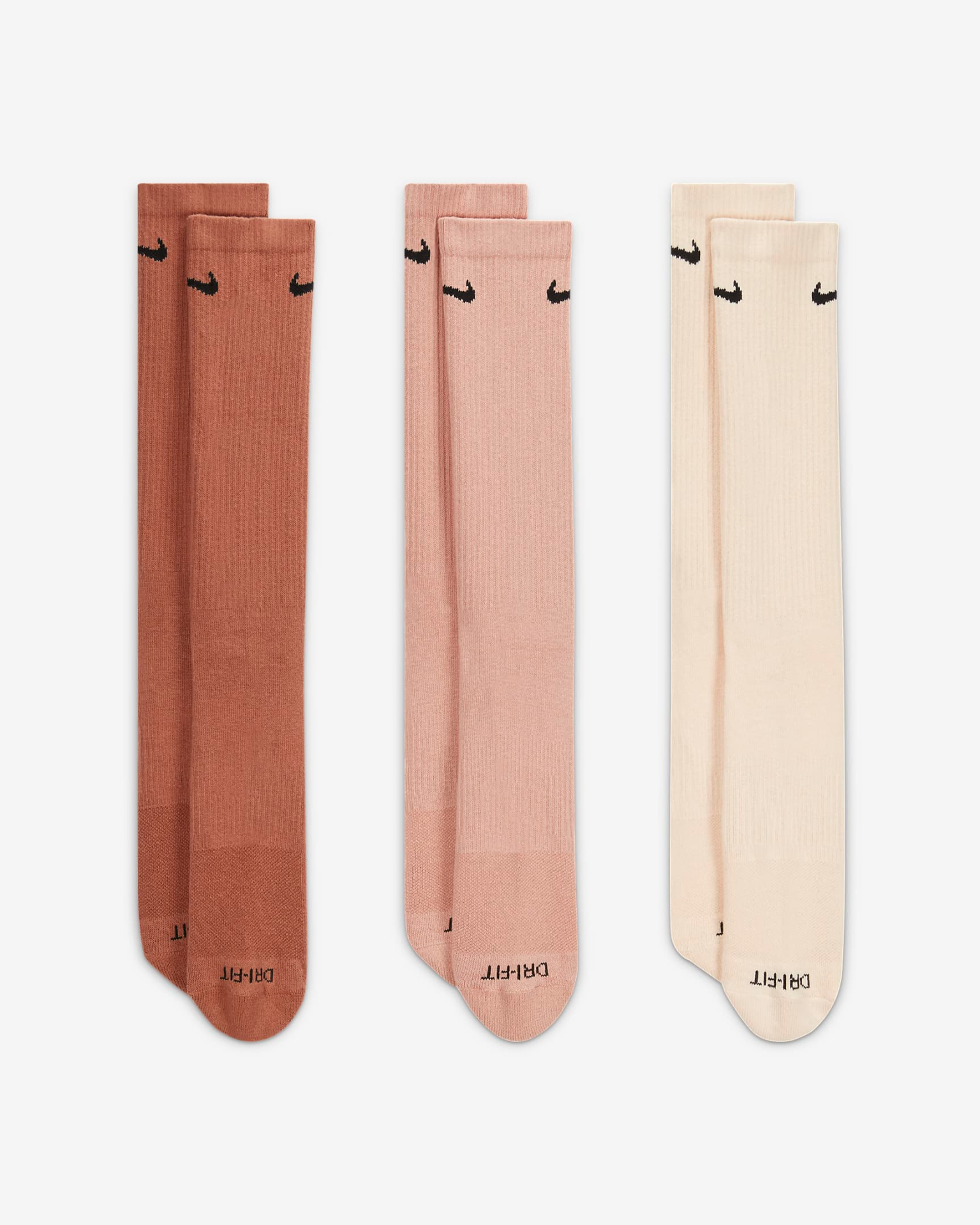 جوراب تنیس نایک Nike Everyday Plus Cushioned - پک سه تایی- چند رنگ جوراب تنیس نایک Nike Everyday Plus Cushioned - پک سه تایی- چند رنگ - Image 2