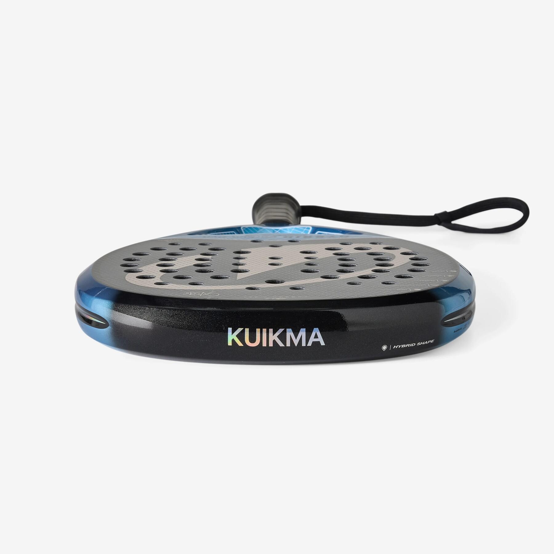 راکت پدل بزرگسال دکتلون کویکما - DECATHLON Kuikma PR Hybrid Carbon Dynamic - مشکی/آبی راکت پدل بزرگسال دکتلون کویکما - DECATHLON Kuikma PR Hybrid Carbon Dynamic - مشکی/آبی - Image 4