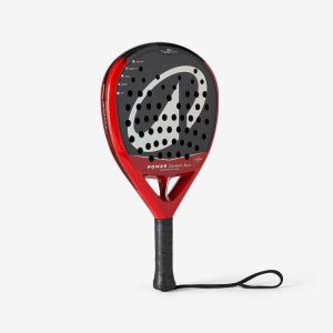 راکت پدل بزرگسال دکتلون کویکما – DECATHLON Kuikma PR Power Carbon Dynamic – مشکی/قرمز