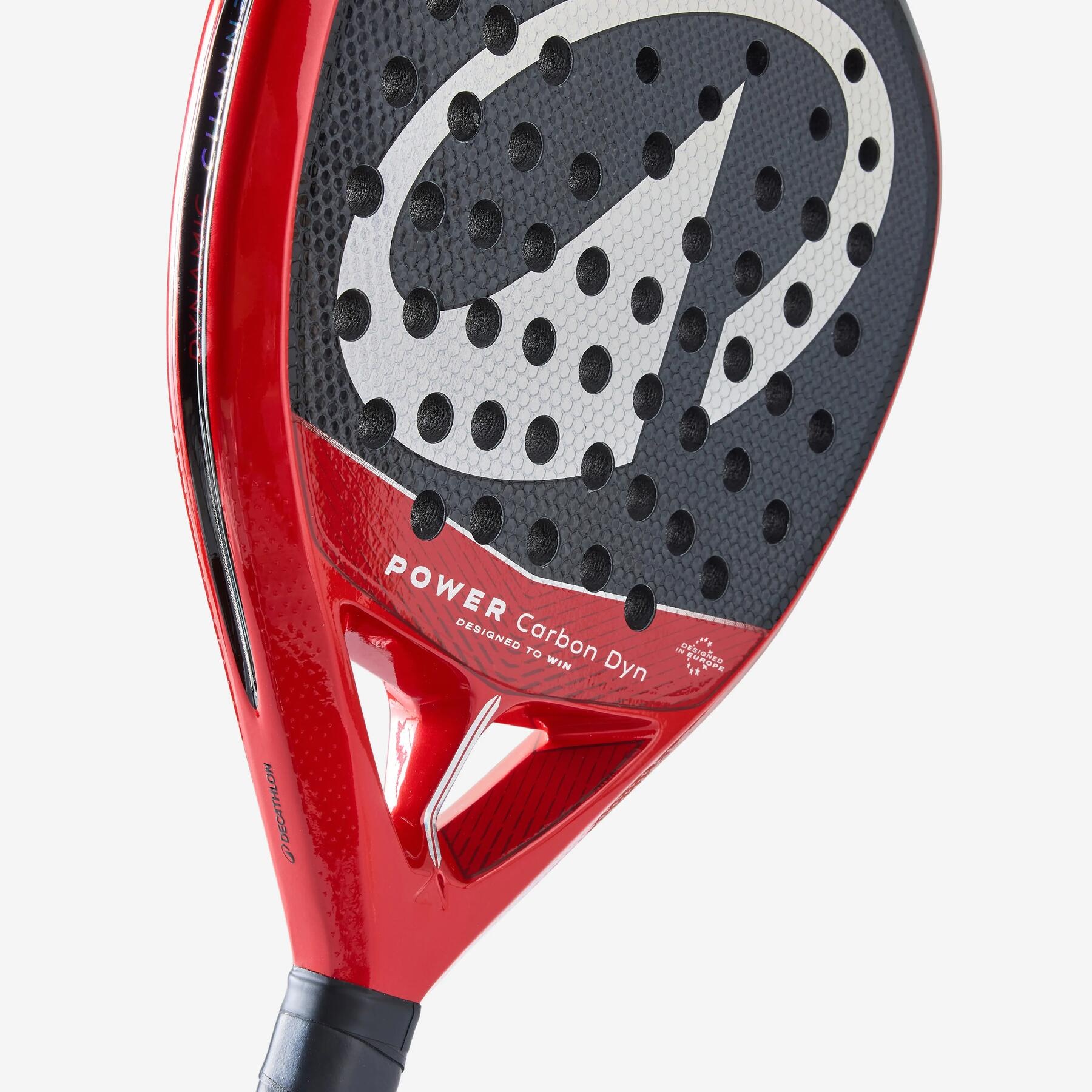راکت پدل بزرگسال دکتلون کویکما - DECATHLON Kuikma PR Power Carbon Dynamic - مشکی/قرمز راکت پدل بزرگسال دکتلون کویکما - DECATHLON Kuikma PR Power Carbon Dynamic - مشکی/قرمز - Image 5