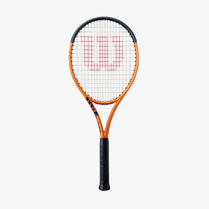 راکت تنیس حرفه ای بزرگسالان ویلسون Wilson Burn 100LS V6.0 - نارنجی