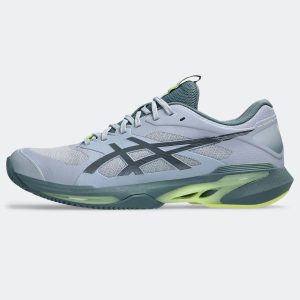 کفش تنیس مردانه اسیکس Asics Solution Speed Ff 4 Clay - خاکستری