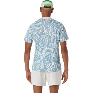 پلوشرت تنیس مردانه اسیکس  – ASICS SS TOP – سفید/آبی