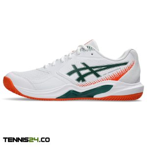 کفش پدل مردانه اسیکس - Asics Gel-Dedicate 9 - سفید/سبز