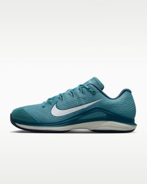 کفش تنیس مردانه نایک - Nike Vapor 12 - آبی/سفید