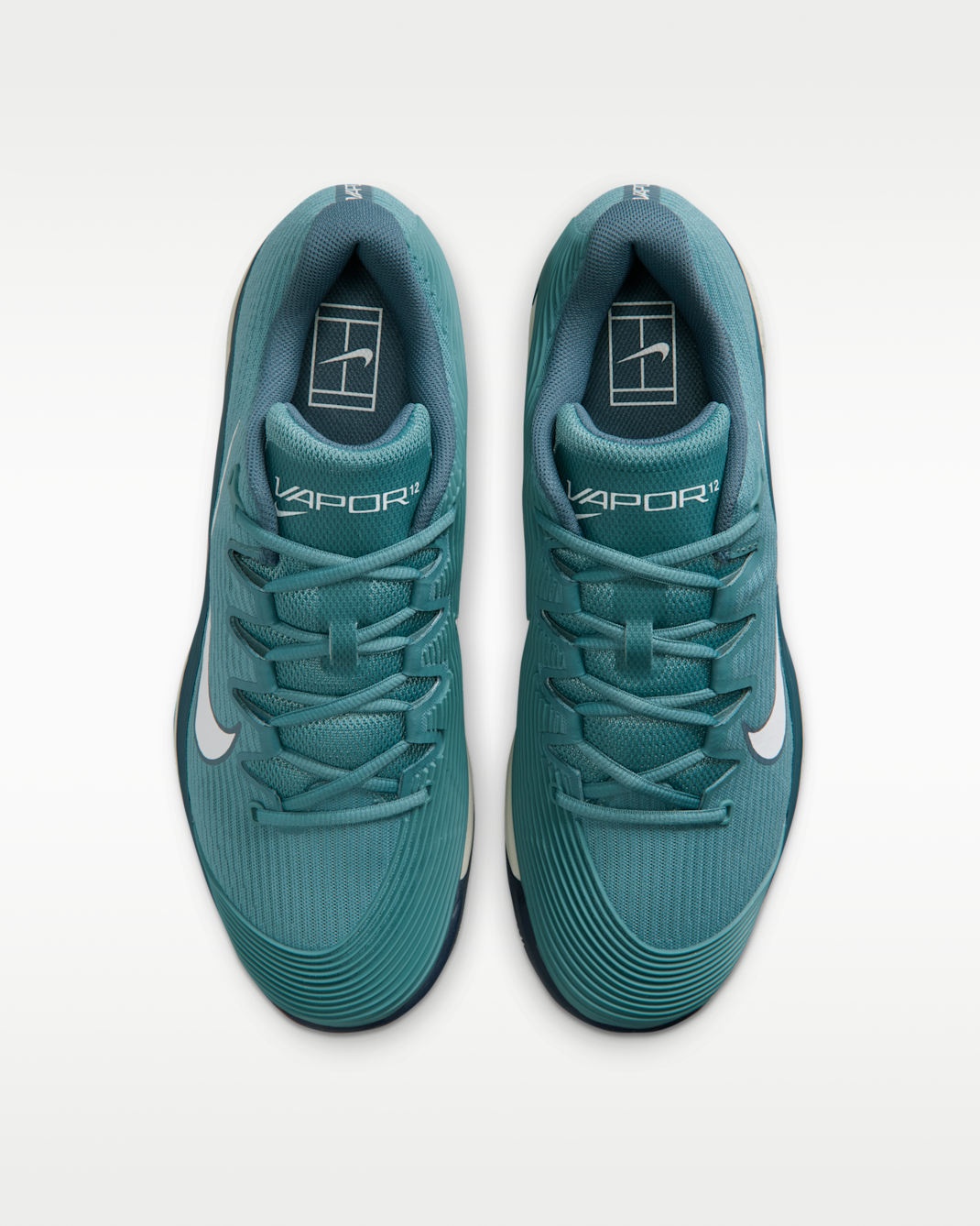 کفش تنیس مردانه نایک - Nike Vapor 12 - آبی/سفید - تصویر 6