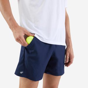 شلوارک تنیس مردانه دکتلون - Decathlon Essential100 - سرمه ای شلوارک تنیس مردانه دکتلون - Decathlon Essential100 - سرمه ای