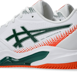 کفش پدل مردانه اسیکس – Asics Gel-Dedicate 9 – سفید/سبز