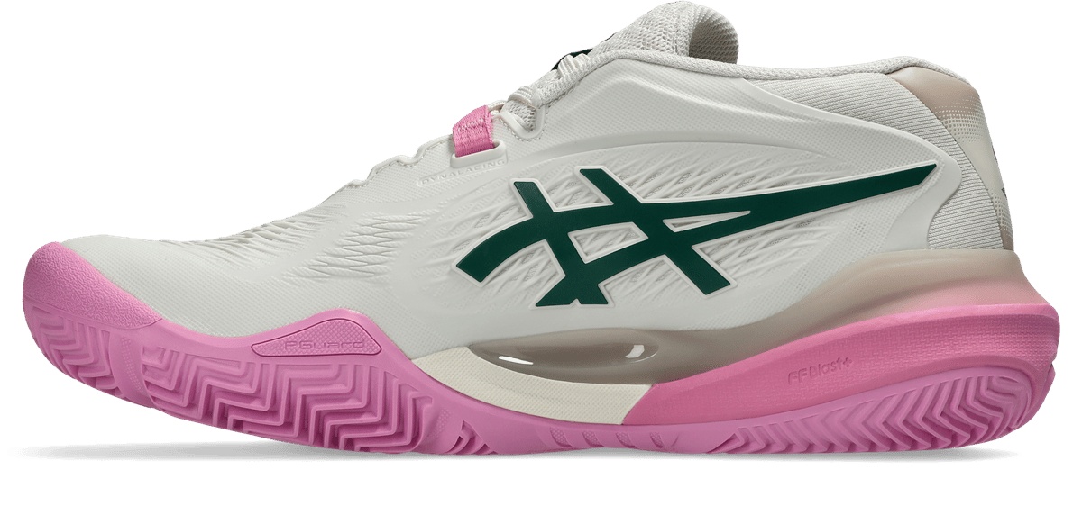 کفش پدل زنانه اسیکس - Asics GEL-RESOLUTION X PADEL - کرم/صورتی - تصویر 2