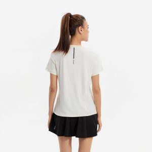 تی شرت تنیس زنانه دکتلون کویکما – DECATHLON Crew Neck Tennis T-Shirt – سفید
