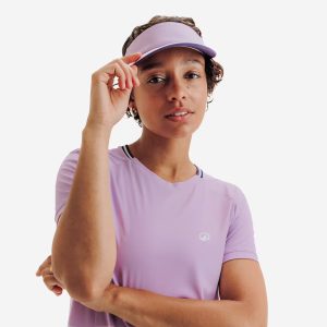 تی شرت تنیس زنانه دکتلون کویکما – DECATHLON Women’s Crew Neck Tennis T-Shirt – بنفش