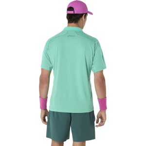 پلوشرت تنیس مردانه اسیکس Asics MATCH JACQUARD POLO SS TOP- سبز