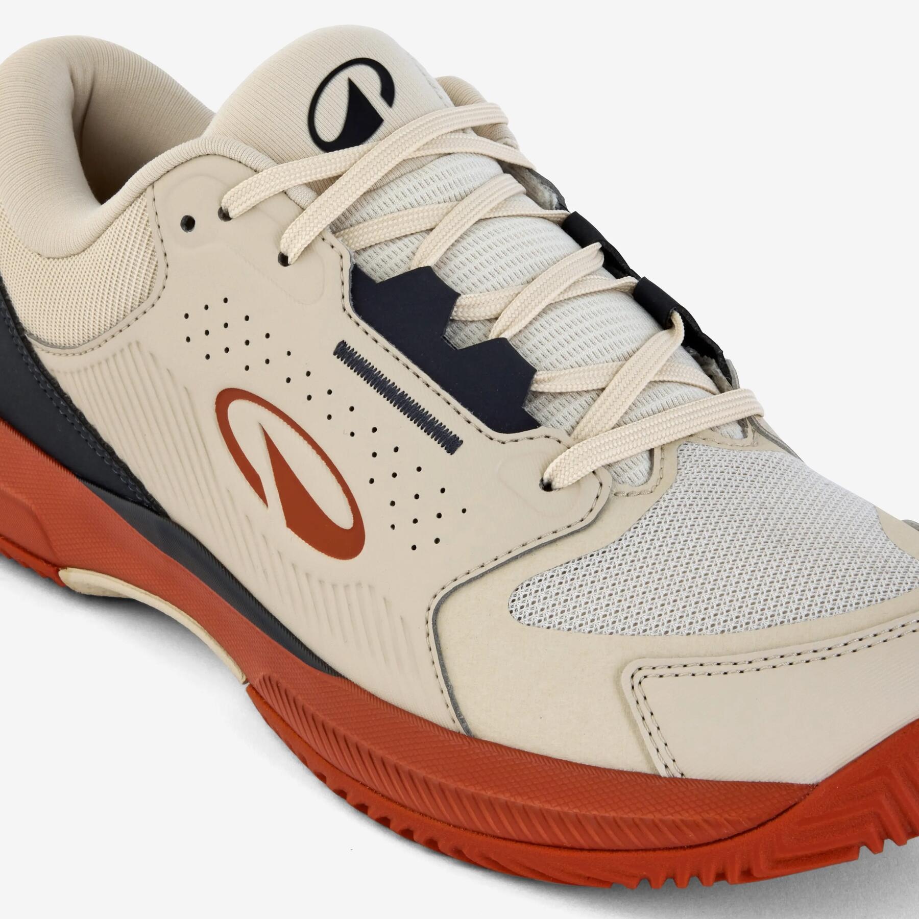 کفش تنیس مردانه دکتلون کویکما - Decathlon Comfort Clay - کرم/نارنجی کفش تنیس مردانه دکتلون کویکما - Decathlon Comfort Clay - کرم/نارنجی - Image 5