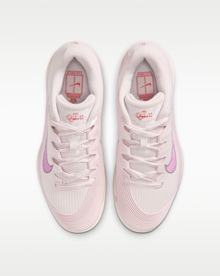 کفش تنیس زنانه نایک Vapor 12 Clay – صورتی کفش تنیس زنانه نایک Vapor 12 Clay – صورتی - تصویر 5