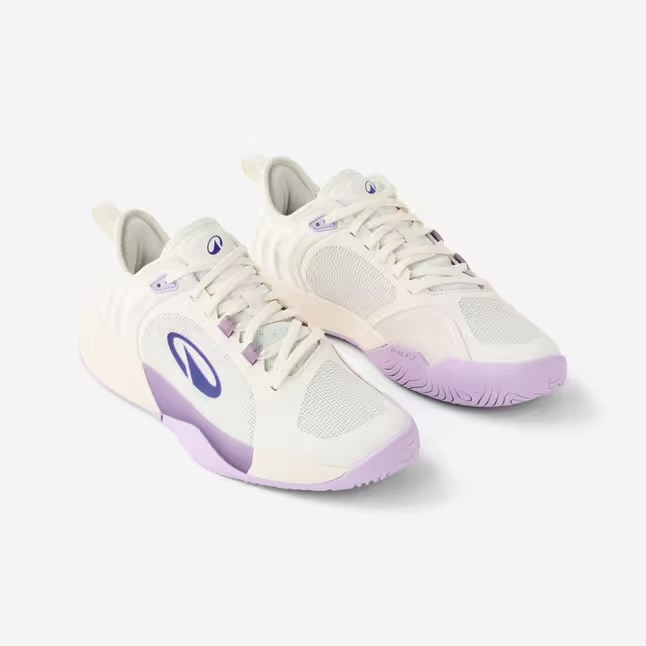 کفش تنیس زنانه دکتلون کویکما Decathlon Women's Tennis Shoes Unrupt Team - سفید - تصویر 2