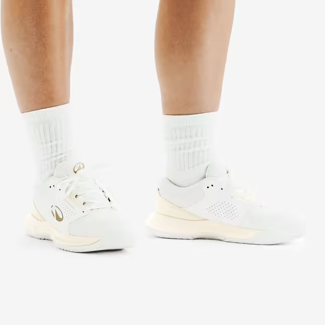 کفش تنیس زنانه دکتلون کویکما Decathlon Women's Tennis Comfort - سفید - تصویر 6