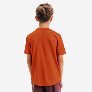 تی‌شرت تنیس بچه‌گانه دکتلون  Decathlon TTS Light JR - قهوه‌ای - تصویر 3