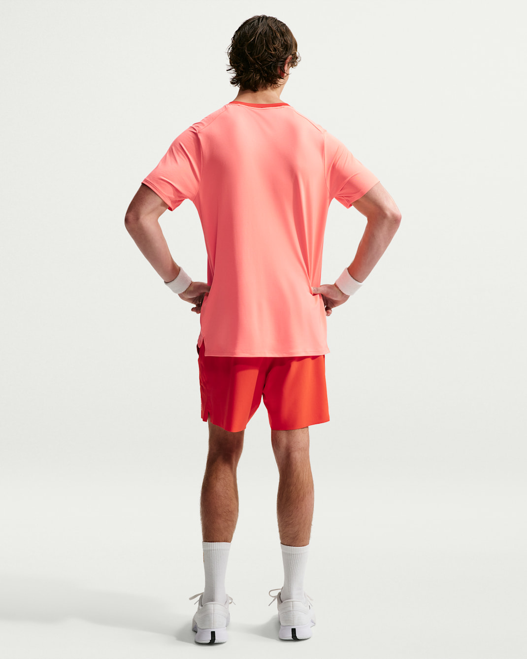 شلوارک تنیس مردانه نایک - NikeCourt Advantage Dri-FIT 20 cm - نارنجی شلوارک تنیس مردانه نایک - NikeCourt Advantage Dri-FIT 20 cm - نارنجی - Image 3