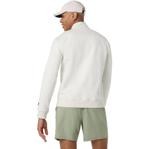 سویشرت تنیس مردانه اسیکس ASICS Court Core Graphic Half Zip – کرم